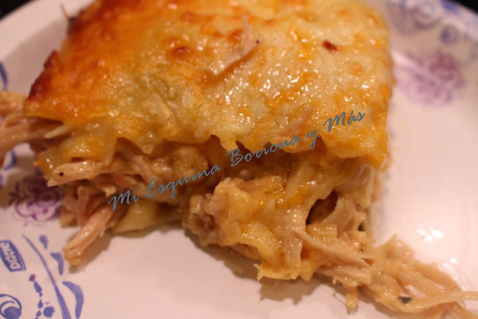 Mi Esquina Boricua y Más Lasaña de pavo con gravy