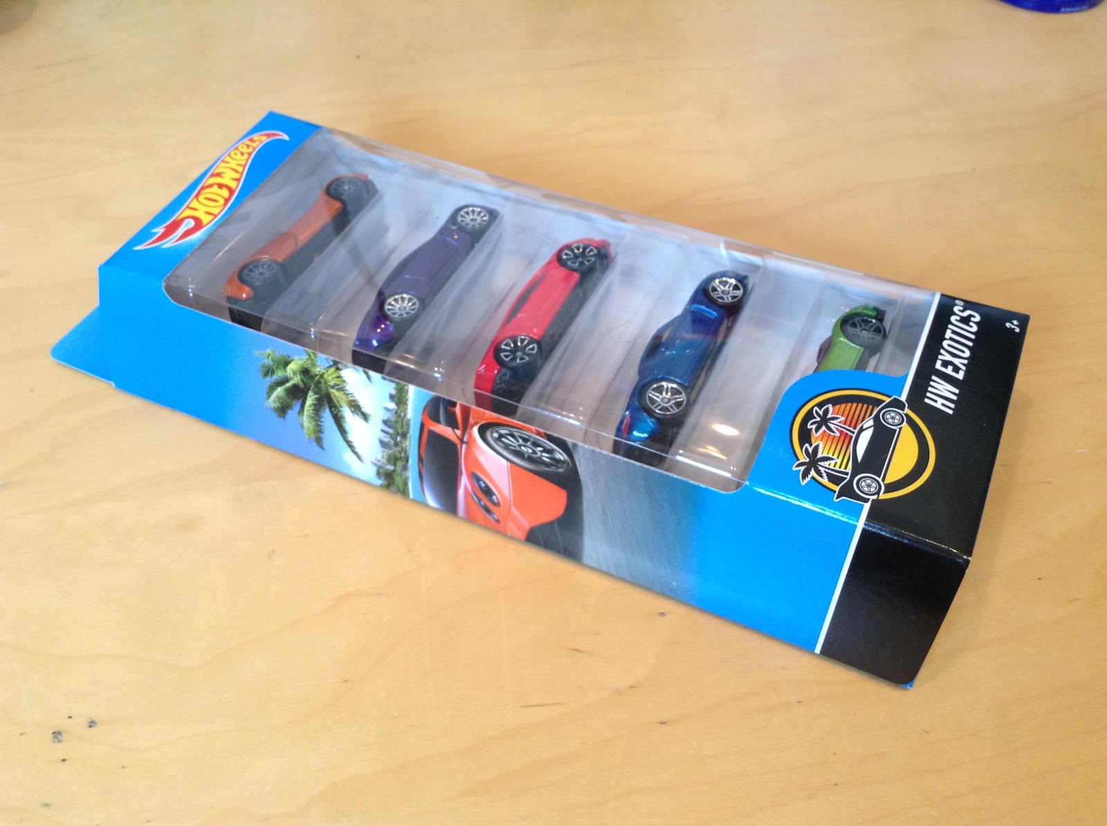 JULIAN'S HOT WHEELS BLOG: 2017 HW Exotics 5-Pack