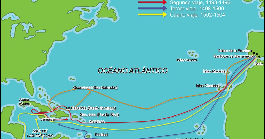 rutas de los barcos de cristobal colon blog de 5 186 b de primaria viajes de col 243 n rutas de los barcos de cristobal colon blog de 5 186 b de primaria viajes de col 243 n