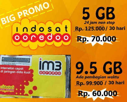 Paket Internet Indosat im3 Ooredoo Terbaru paket internet indosat murah
