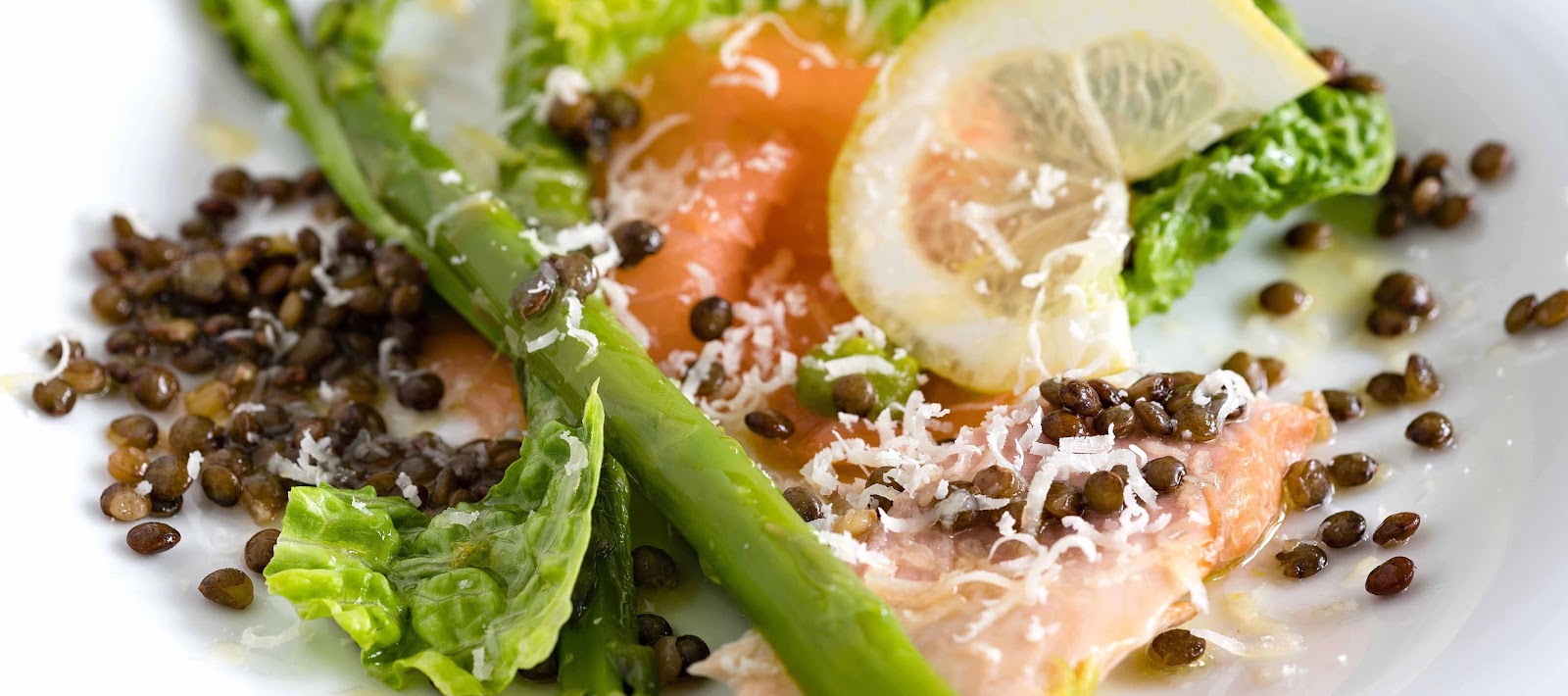 stuttgartcooking: Salat aus Spargel mit Alb-Linsen, Räucherlachs ...