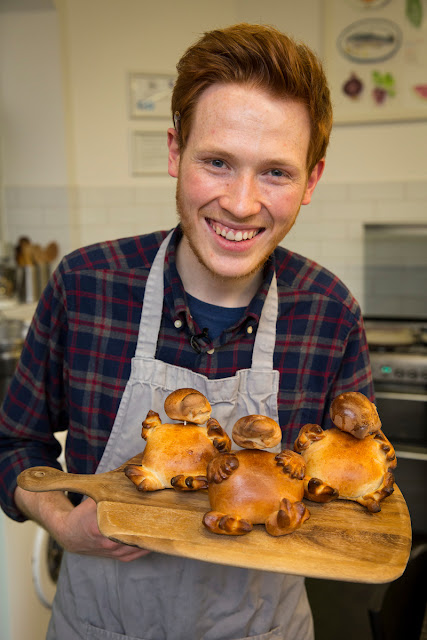 Andrew Smyth with his Niffler breads 