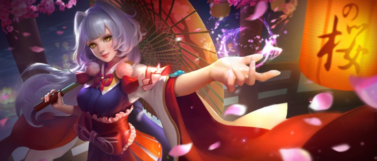 download wallpaper Kagura mobile legends hd