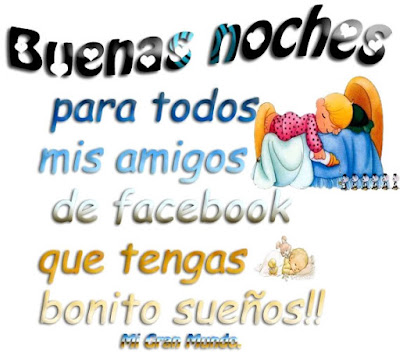 Frases animadas de feliz noche: Frases animadas de feliz noche:
