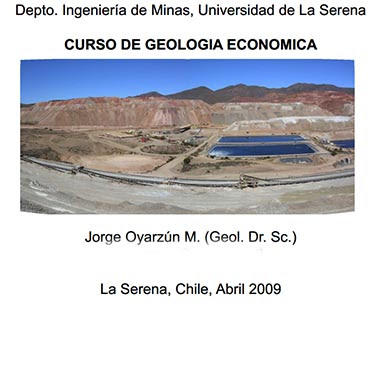 Curso de geologia economica Curso de geologia economica
