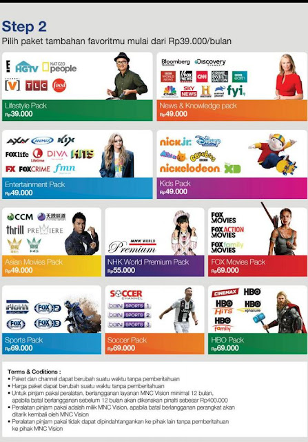 INDOVISION TANGERANG : PAKET NEW MNC VISION