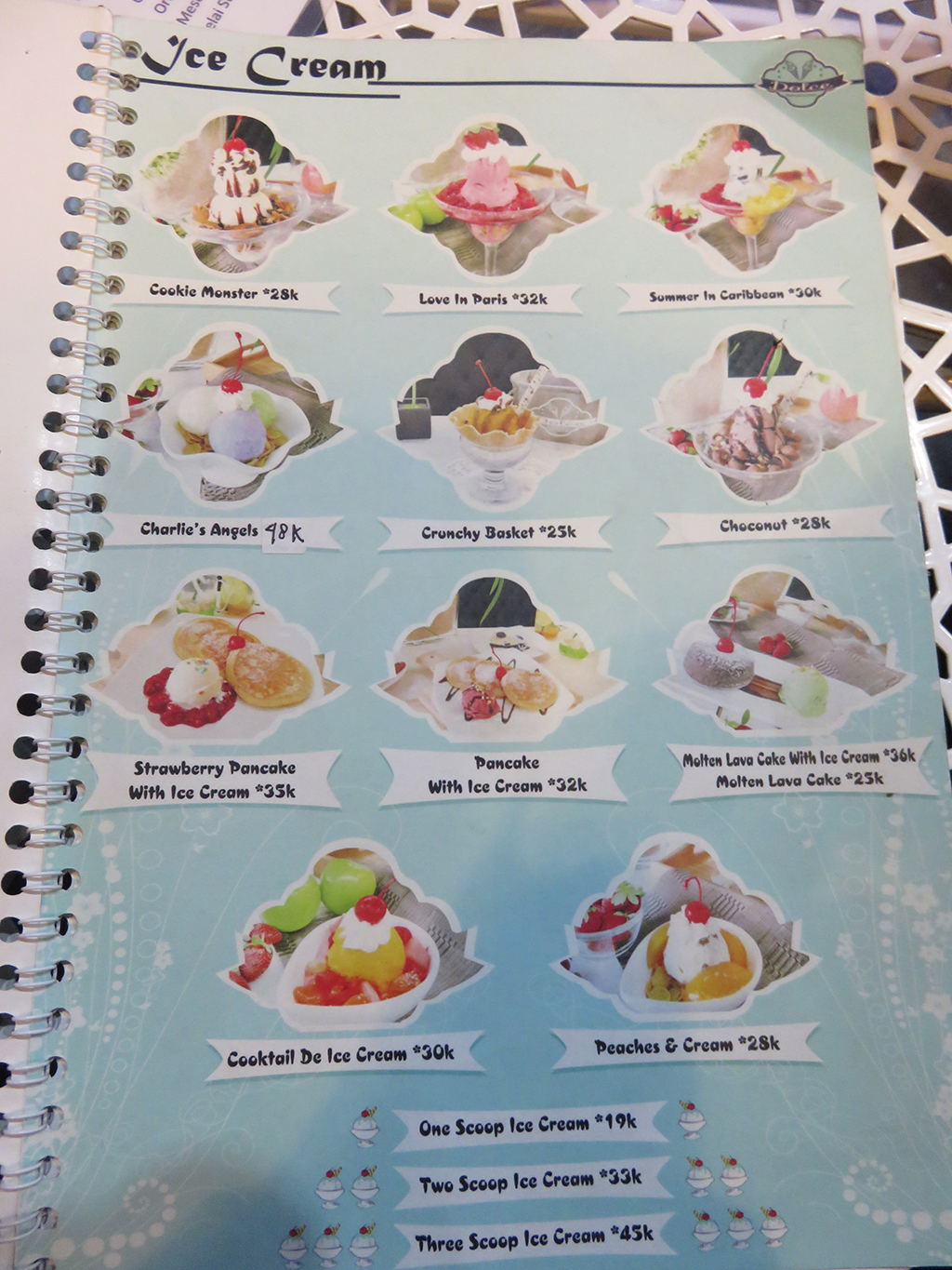 Dolce Ice Cream Surabaya Black Cat Eat