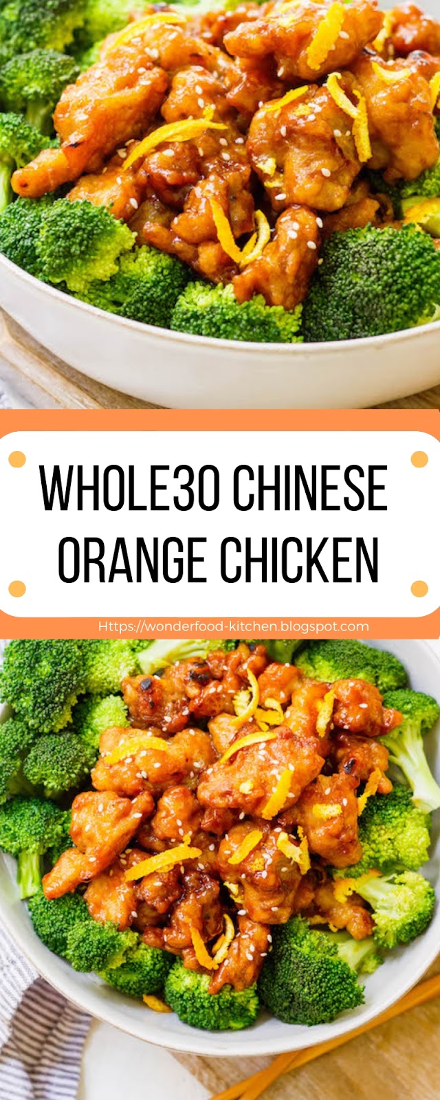 Whole30 Chinese Orange Chicken - WONDERFOOD KITCHEN