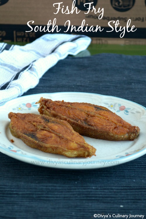 Divya's culinary journey: Easy Fish Fry Recipe | Poricha Meen | Vavval ...
