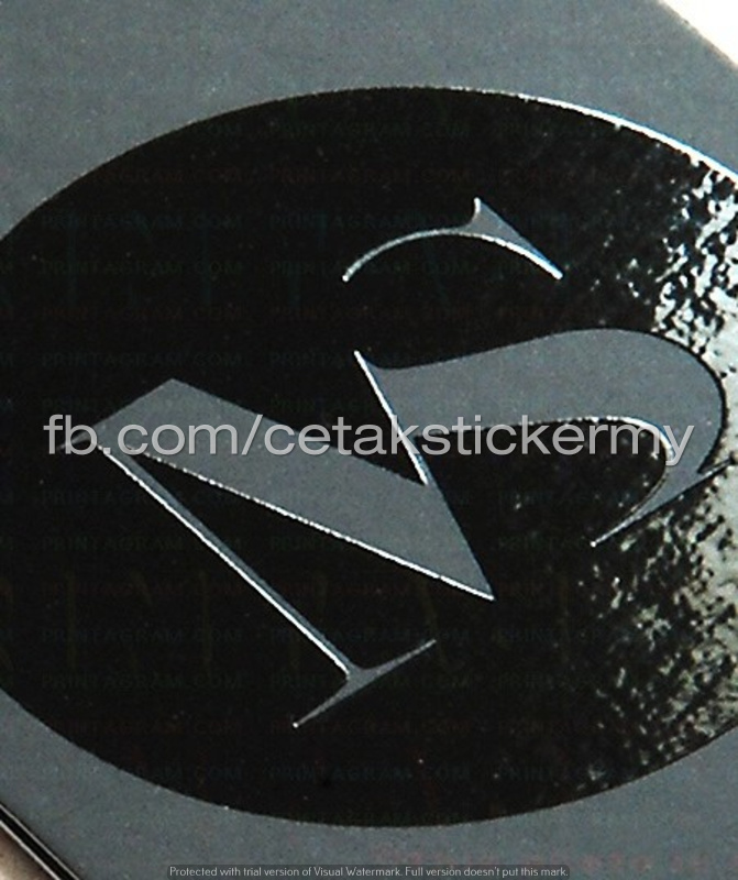 Sticker/ Label Printing Kuala Lumpur, Malaysia Spot Uv Sticker/ Spot