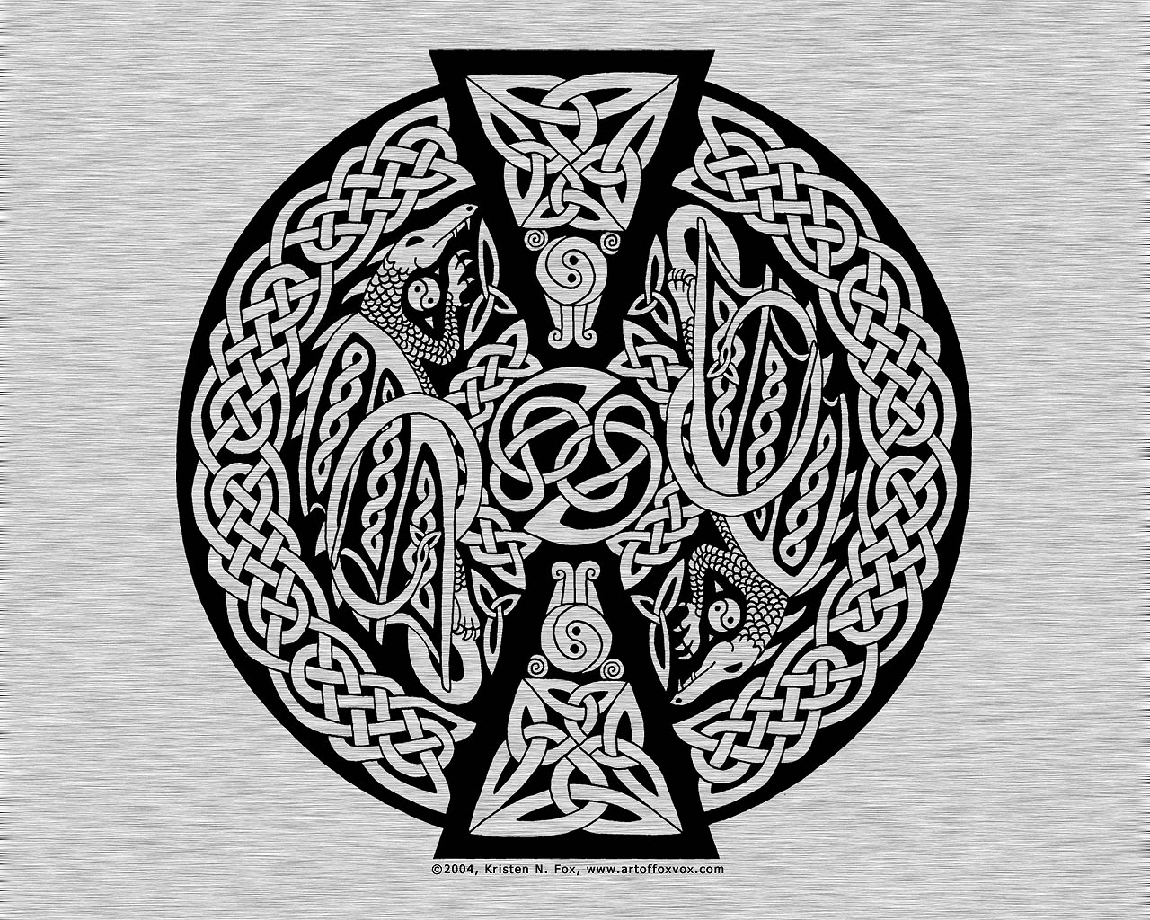 Eye of the Beholder: Celtic in Artwork: B&W and LineArt: Part 2