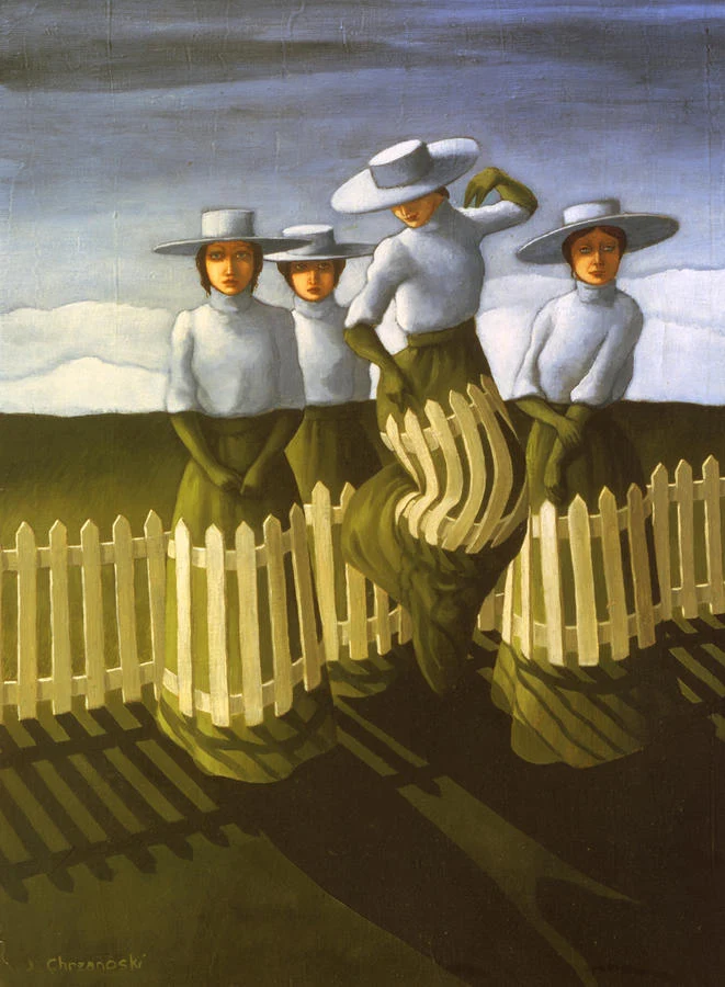 Intrique | Jane Whiting Chrzanoska 1948 | American painter