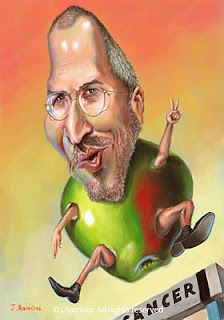 Steve Jobs caricature humor 