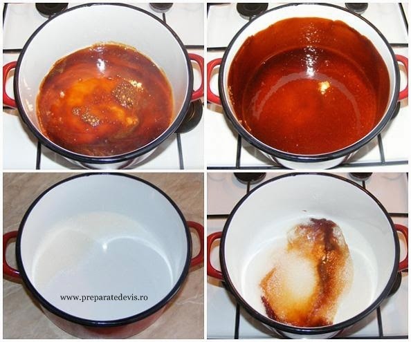 retete si preparate culinare din zahar ars pentru torturi si prajituri preparare zahar caramelizat, 