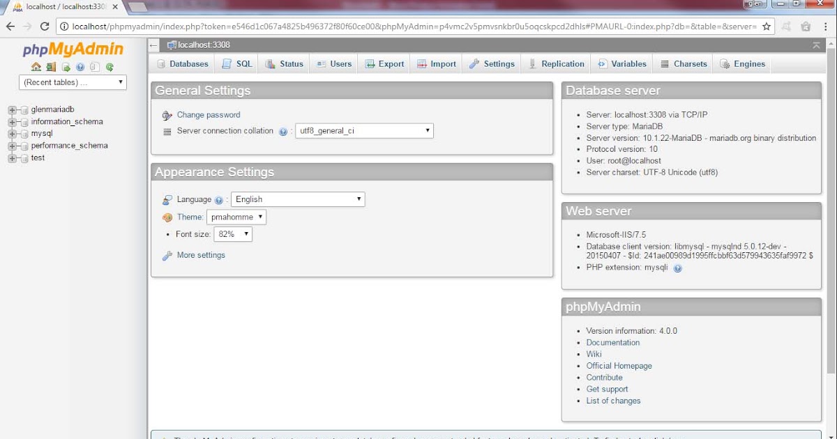 Through The SQL: Configuring PhpMyAdmin to Connect to MariaDB