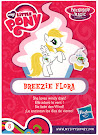 My Little Pony Wave 15 Breezie Flora Blind Bag Card