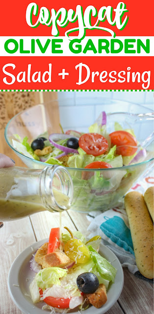 Recipe Copycat Olive Garden Salad Italian Dressing The Food