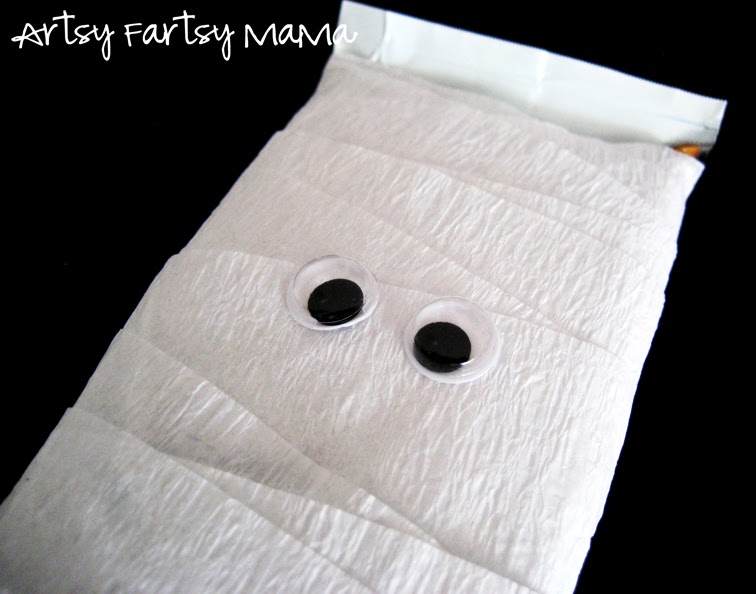 Mummy Candy Bar Favors