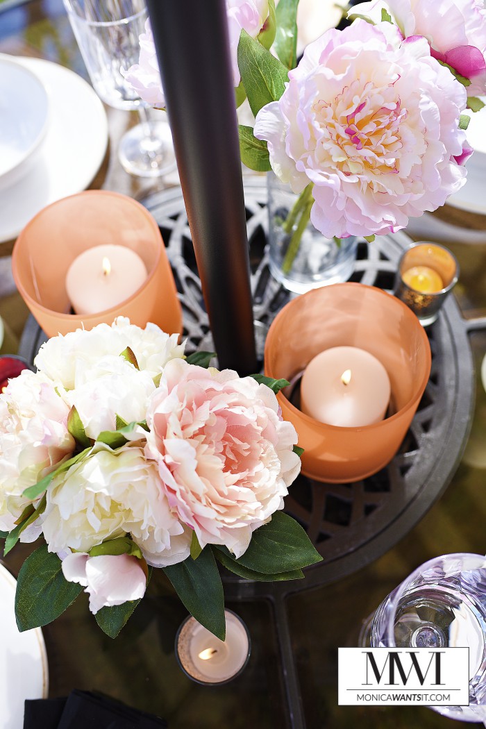 This blogger spent $100 and created a gorgeous outdoor oasis perfect for dining and entertaining. Her post has great ideas, pics and tips for updating an outdoor space with smart shopping and decor. This blogger spent $100 and created a gorgeous outdoor oasis perfect for dining and entertaining. Her post has great ideas, pics and tips for updating an outdoor space with smart shopping and decor.