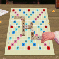 scrabble board 1