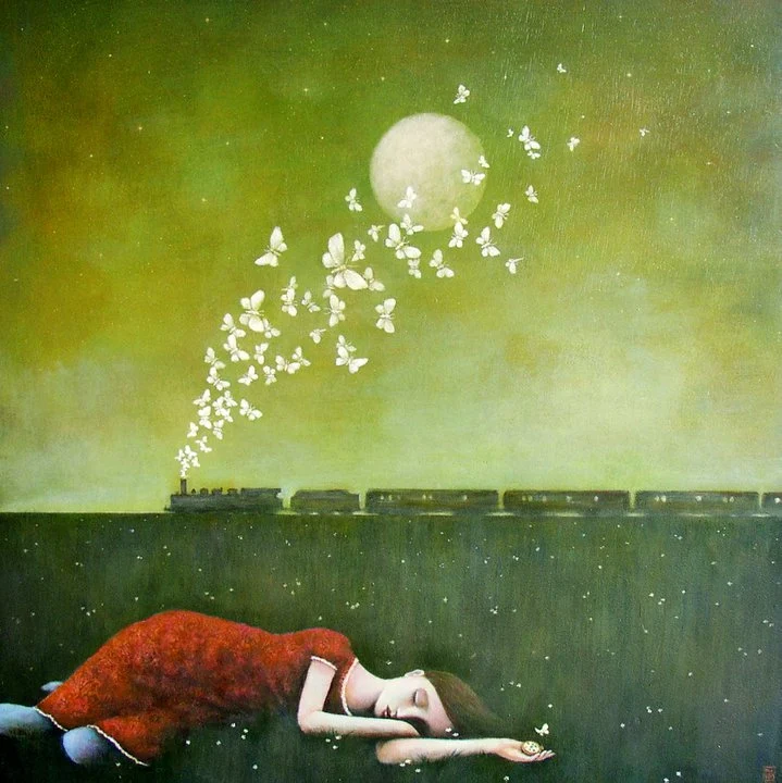 Duy Huynh 1975 | Vietnamese Symbolist and Surrealist painter