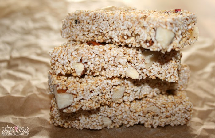 adore2bake: [GESUND & FIT] AMARANTH-RIEGEL