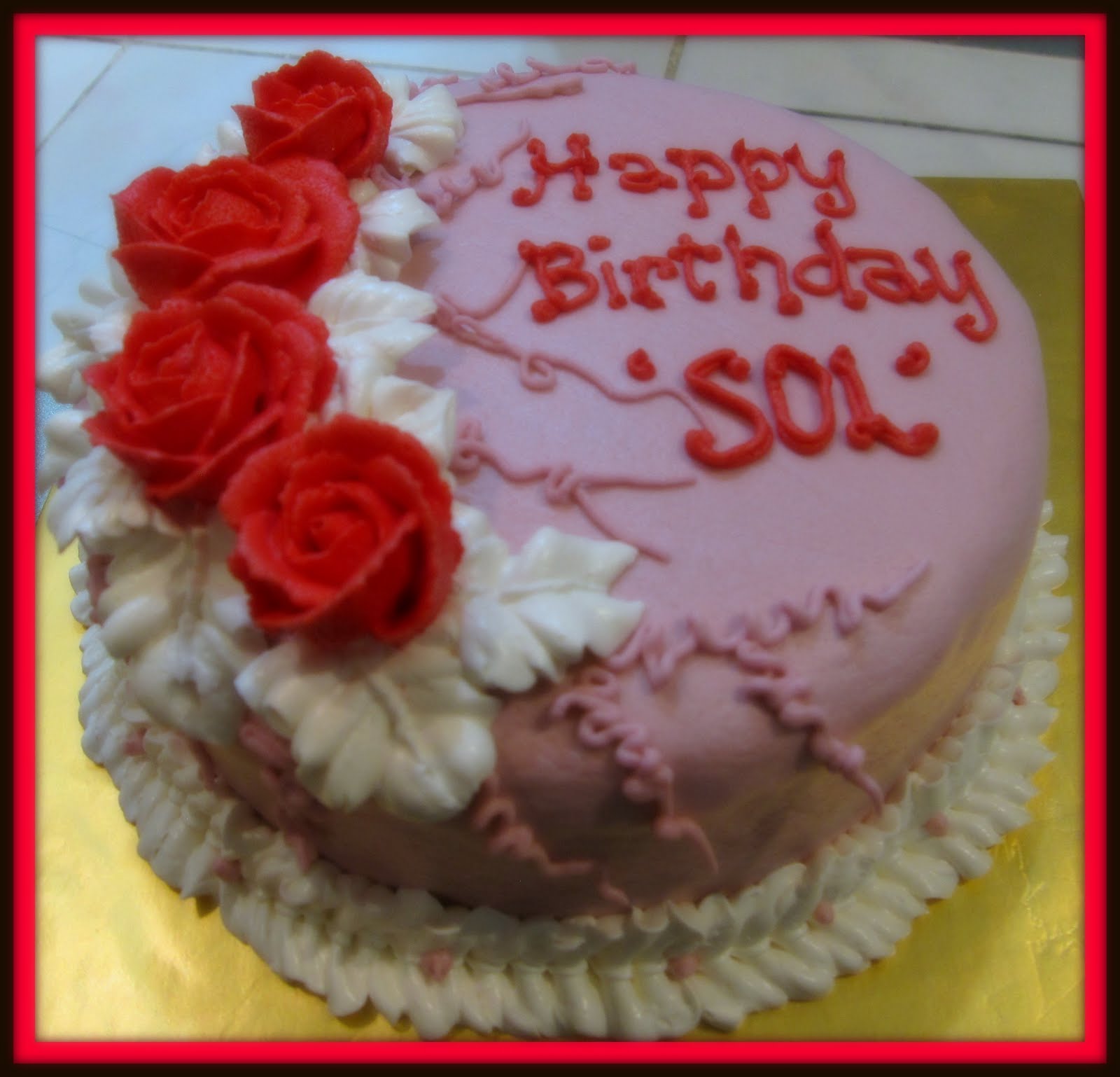 Norli Loves Cake . Birthday cake SOL...