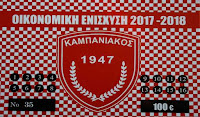 Στην κυκλοφορία οι κάρτες διαρκείας του Καμπανιακού