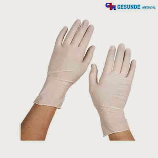 sarung tangan powder non steril latex gloves