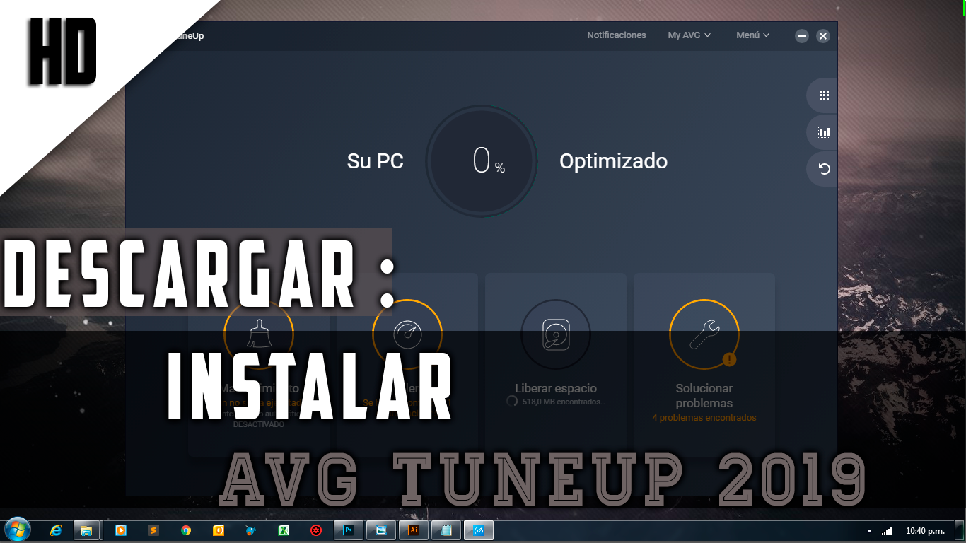 AVG TUNEUP LIMPIE Y ACELERE SU PC AVG TUNEUP LIMPIE Y ACELERE SU PC