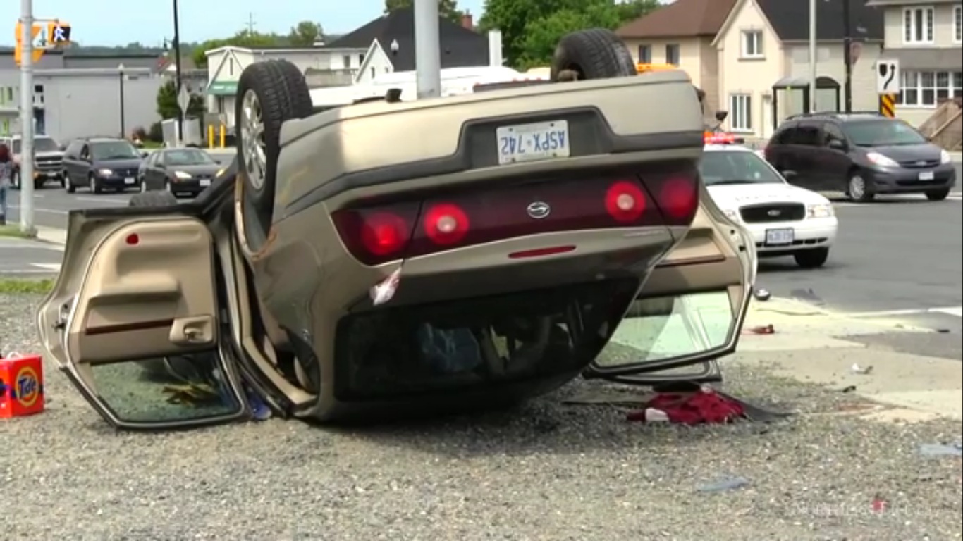 Vehicle Accident News Stories & Articles Car flips in crash.