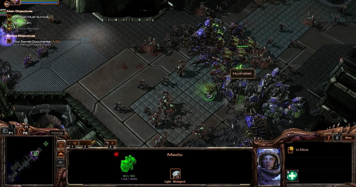 The Best Games Ever StarCraft 2 Zerg Swarm with Medic