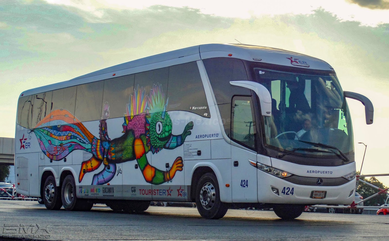Autobuses México Puebla Estrella Roja Aeropuerto BusMéxico