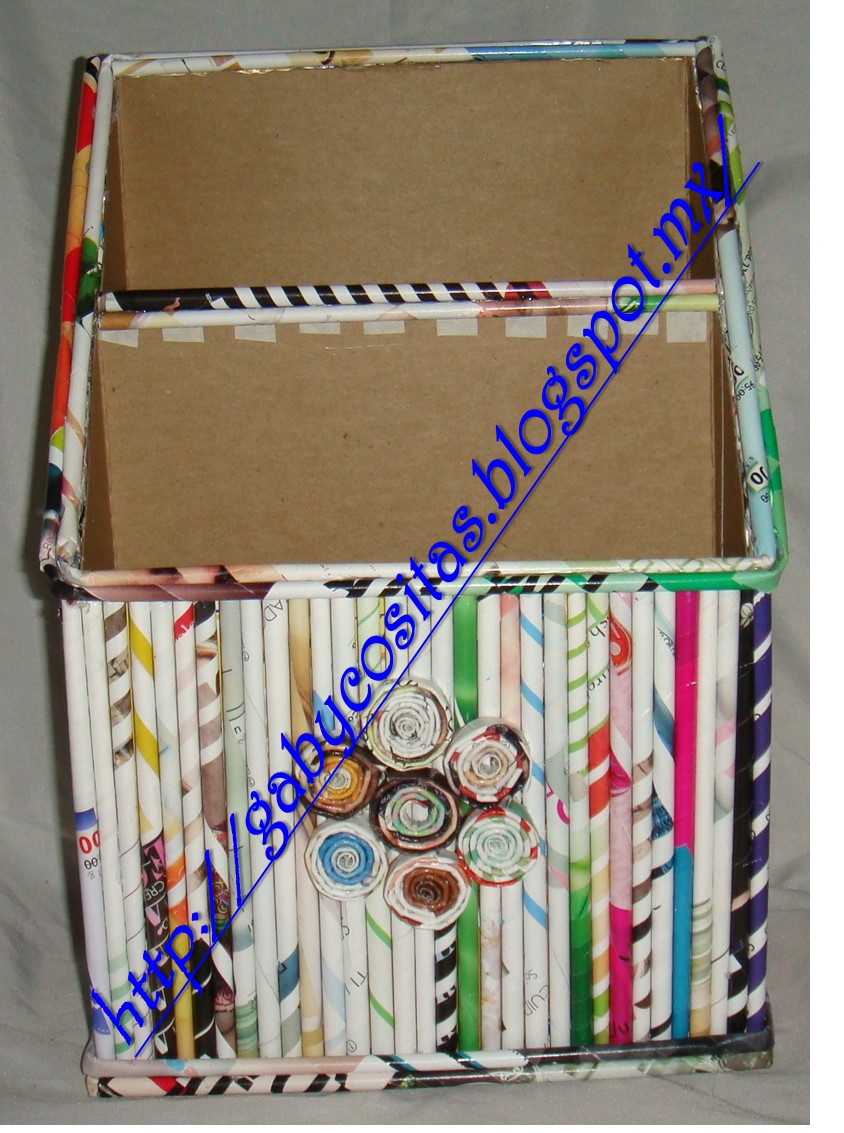 Decorar Caja Carton Periodico Decorar Caja Carton Periodico