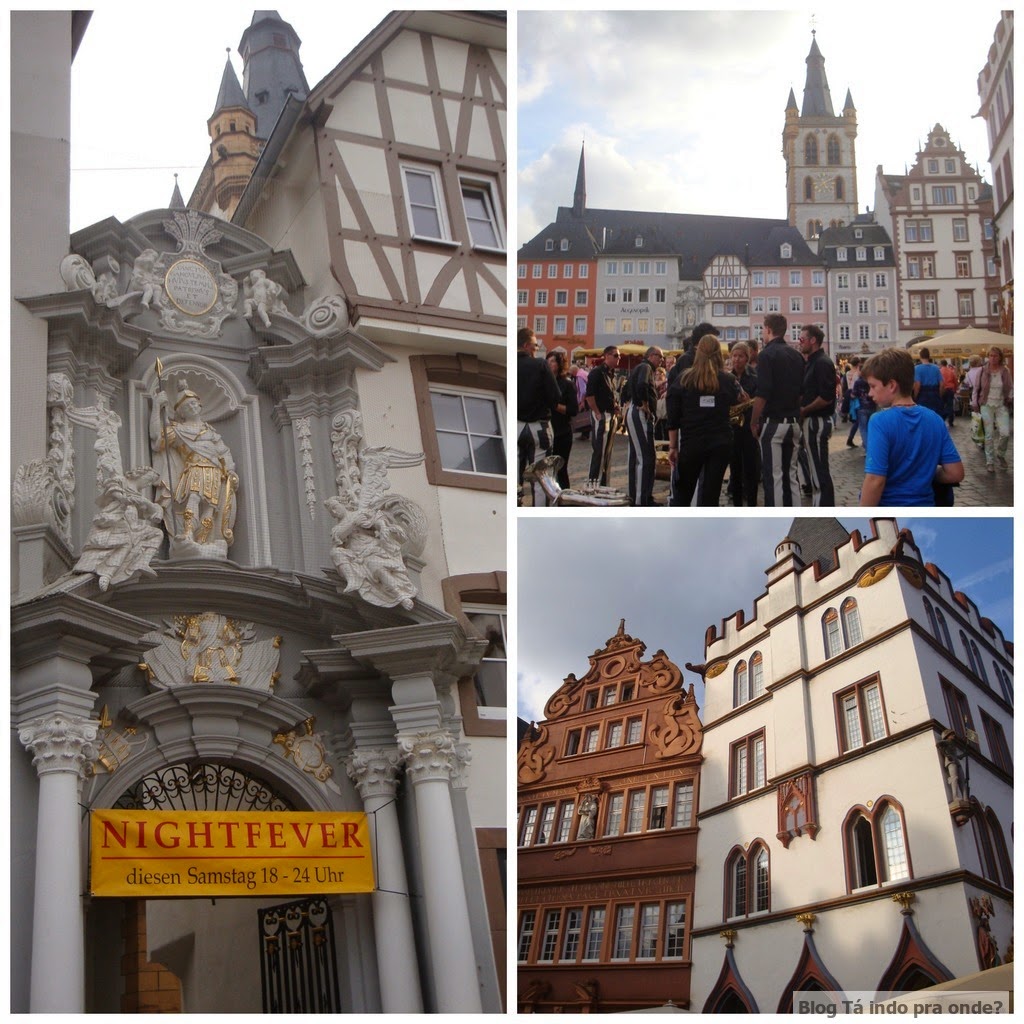 Hauptmarkt Trier, Alemanha Hauptmarkt Trier, Alemanha
