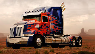 Peterbilt 379 Western Star Truck Optimus Prime Figure Peterbilt 379 Western Star Truck Optimus Prime Figure