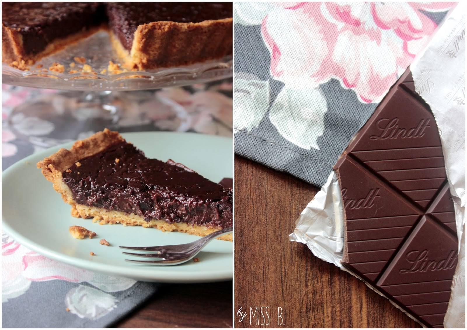 Miss Blueberrymuffin&amp;#39;s kitchen: Knusprig-cremige Schokoladen-Tarte