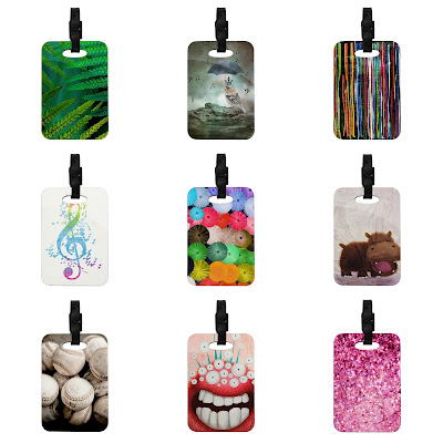 9 Luggage Tags To Show Off Your Unique Style Soles Of My Traveling A Search For Kess Inhouse Luggage Tags