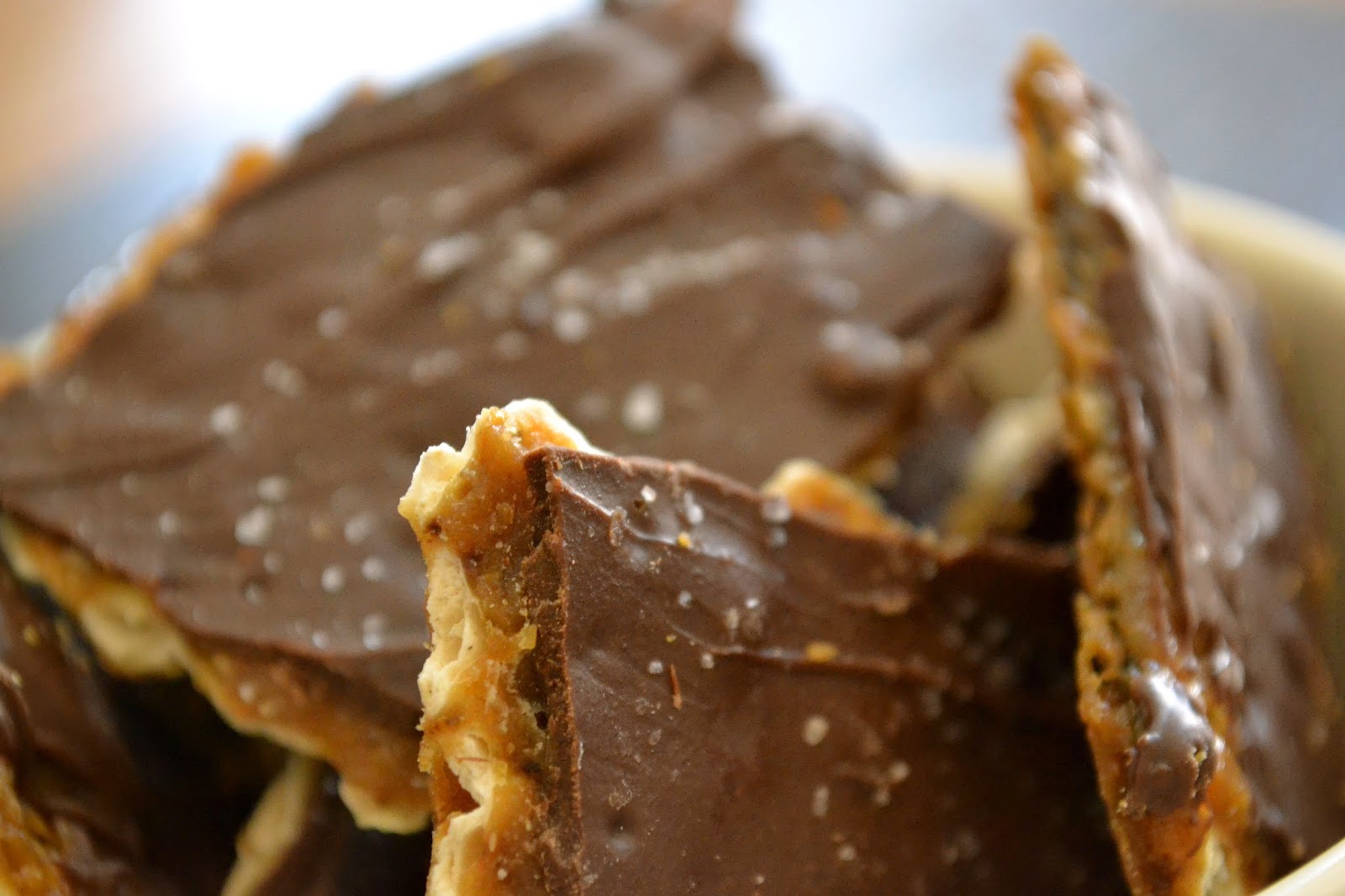 Seven Bites Chocolate Toffee Matzo