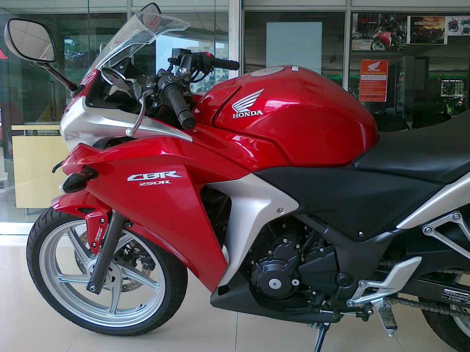 cbr250r without fairing