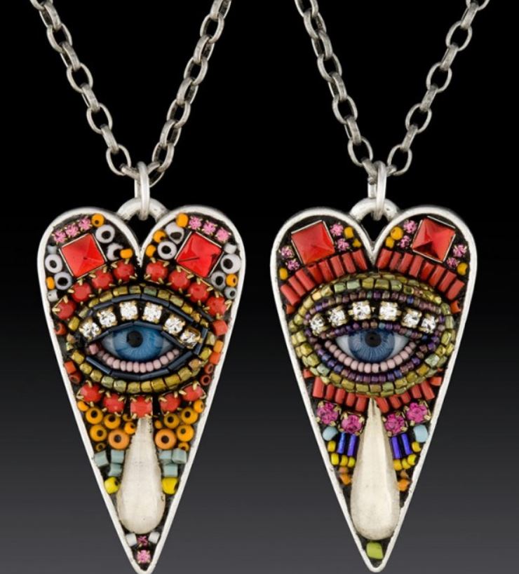 Bead Mosaic Jewelry by BYART / The Beading Gem