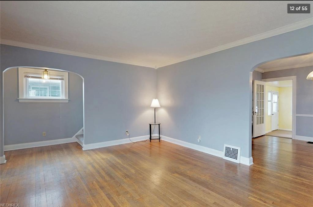 living room, staircase access, and dining room Sears Barrington 236 Oakgrove St Ravenna Ohio