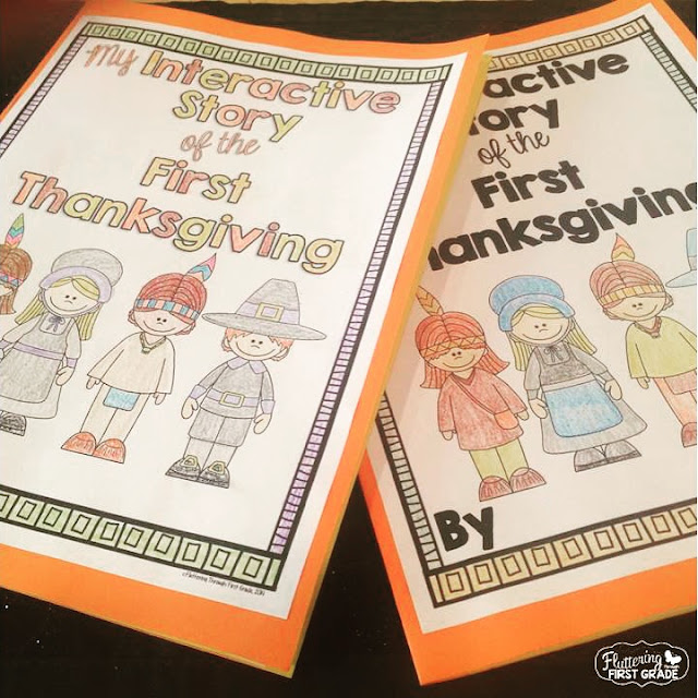 Thanksgiving in the Classroom | Fluttering Through First Grade
