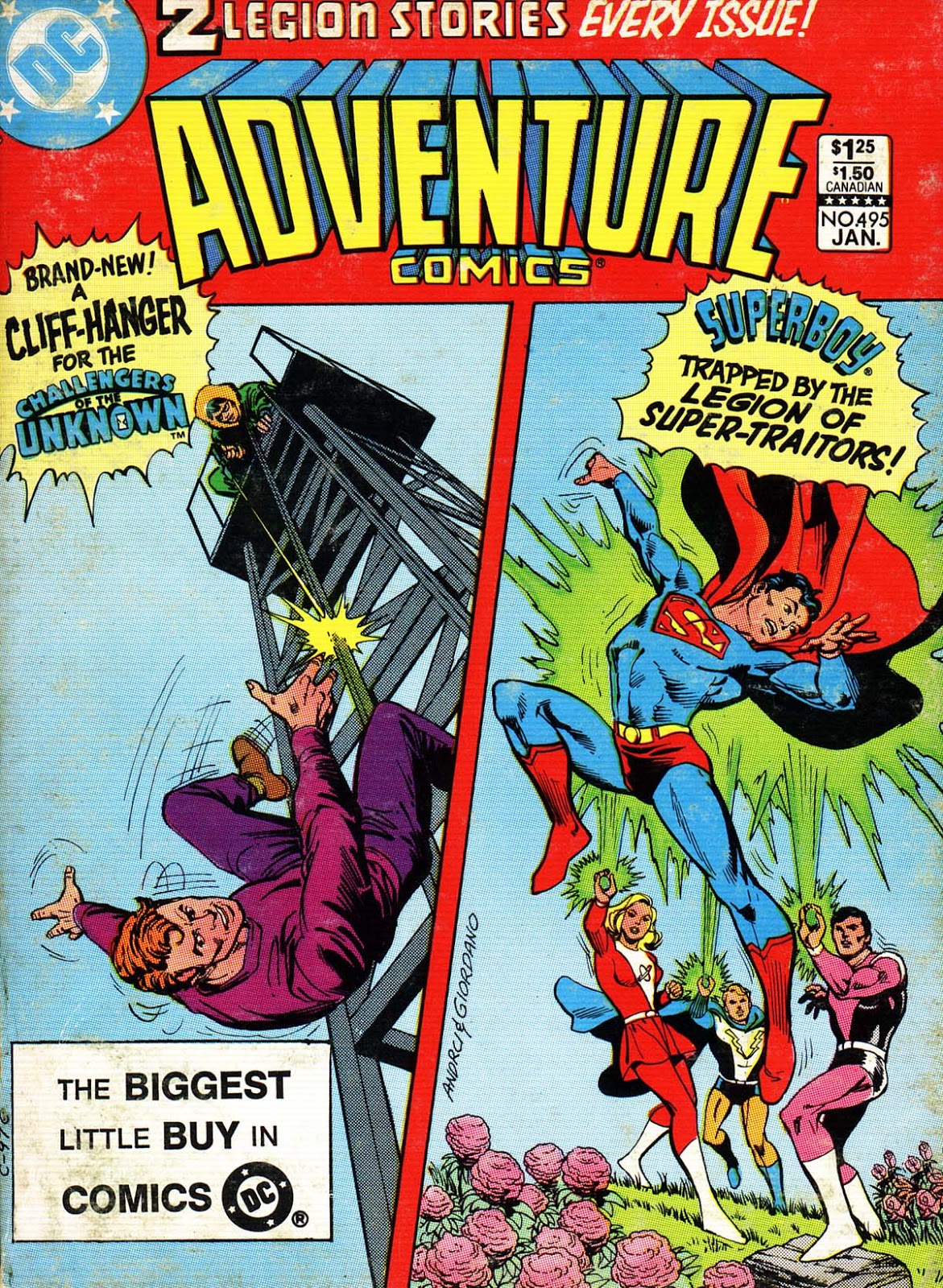 Days Of Adventure Adventure Comics 495 January 1983
