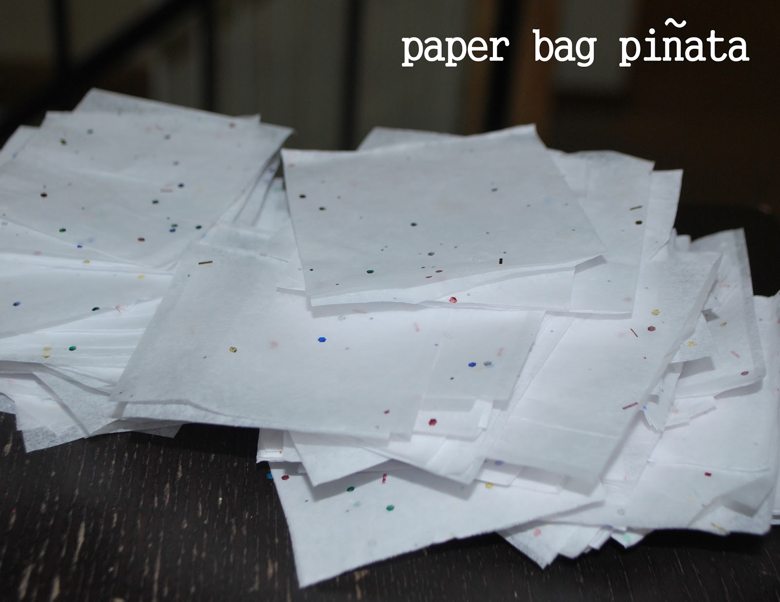 Temporary Insanity, Permanent Joy Paper Bag Pinata Tutorial