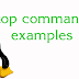 Một số ví dụ về lệnh top trên Linux
