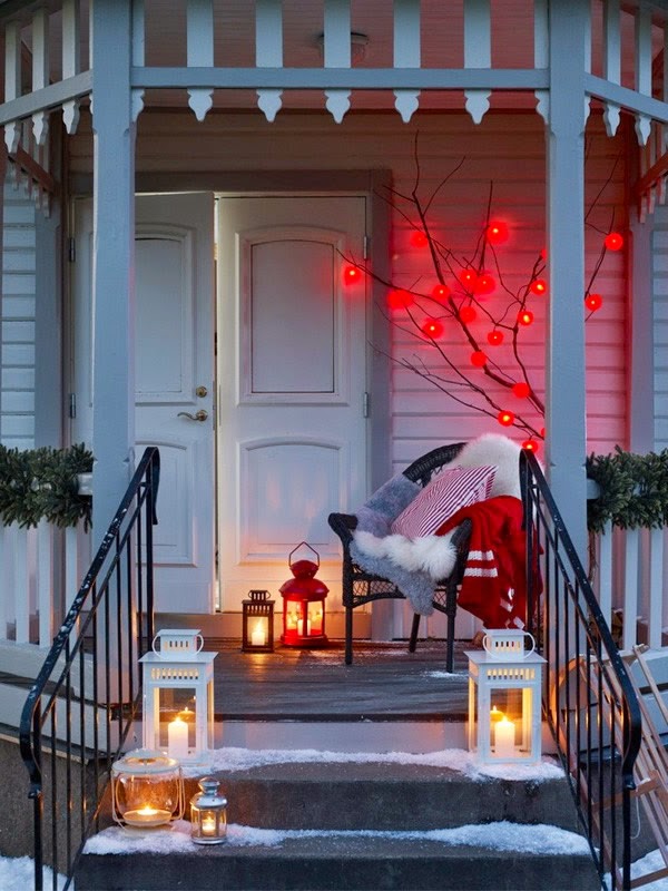 Great Christmas ideas for your porch