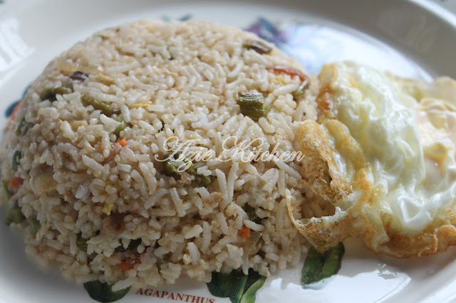 Nasi Goreng Ikan Masin Ala Thai