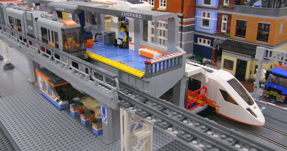 JANGBRiCKS reviews MOCs: LEGO Station MOC update