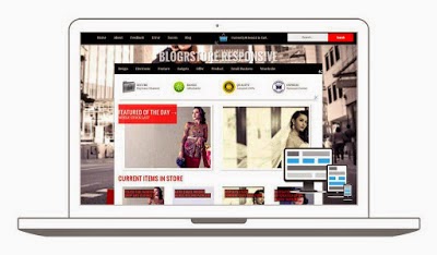 BlogrStore - Online Store Responsive Blogger Template